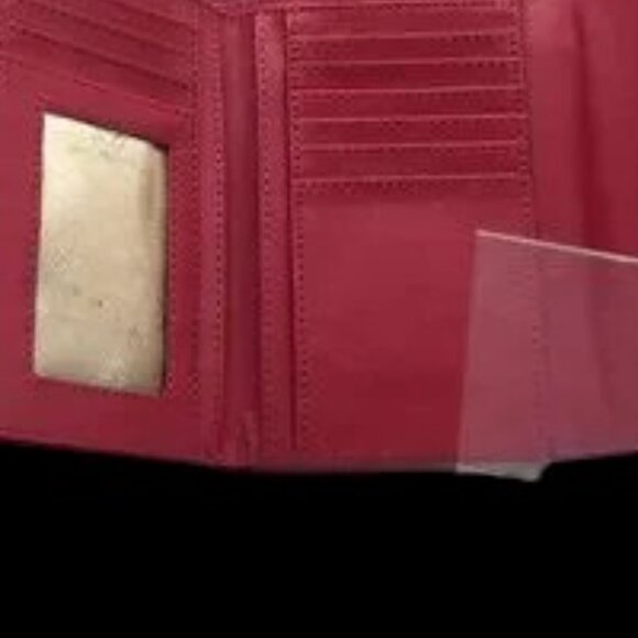 Kenneth Cole Reaction Billfold Wallet Pink Envelope Style - Picture 12 of 12